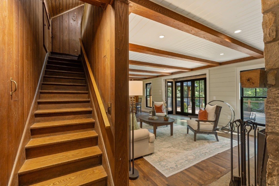 1177 Hicks Road Highlands, NC 28741 - Photo 43 of 61 Stairs to Upper Level