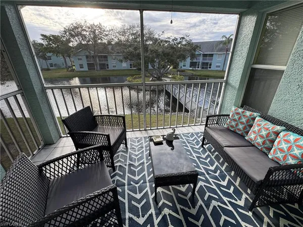 a outdoor living room with furniture