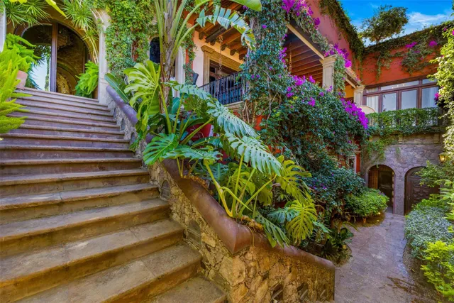 a view of living room with a fireplace