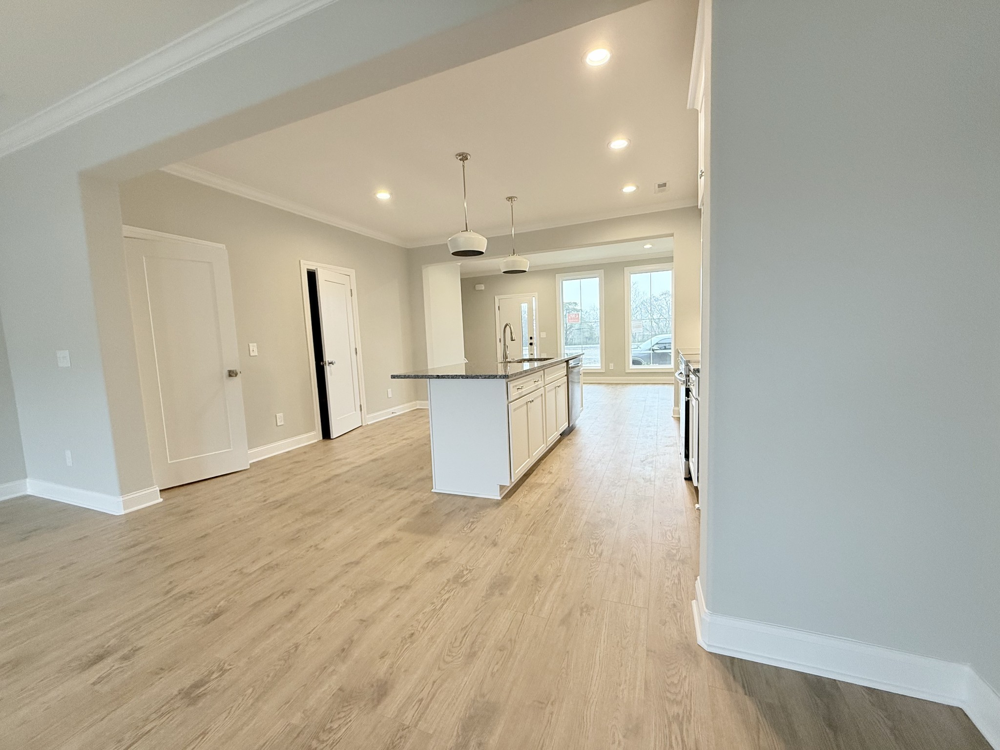1365 Rebecca Johns Drive Murfreesboro, TN 37128 - Photo 9 of 31 a view of a hallway with wooden floor