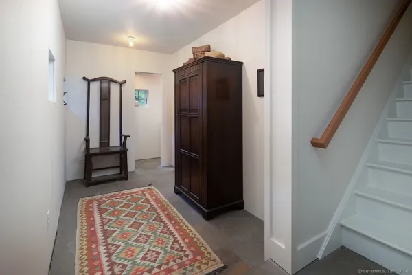 a view of walk in closet
