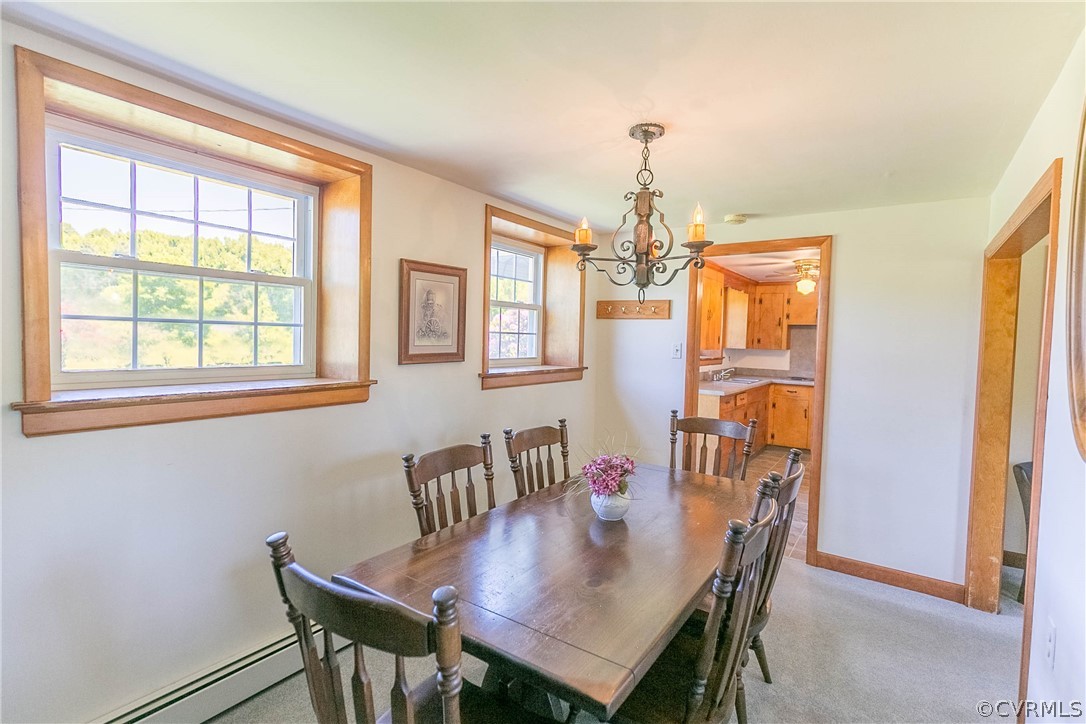 7339 Strath Road Henrico, VA 23231 - Photo 5 of 50 a view of a dining room with furniture and window