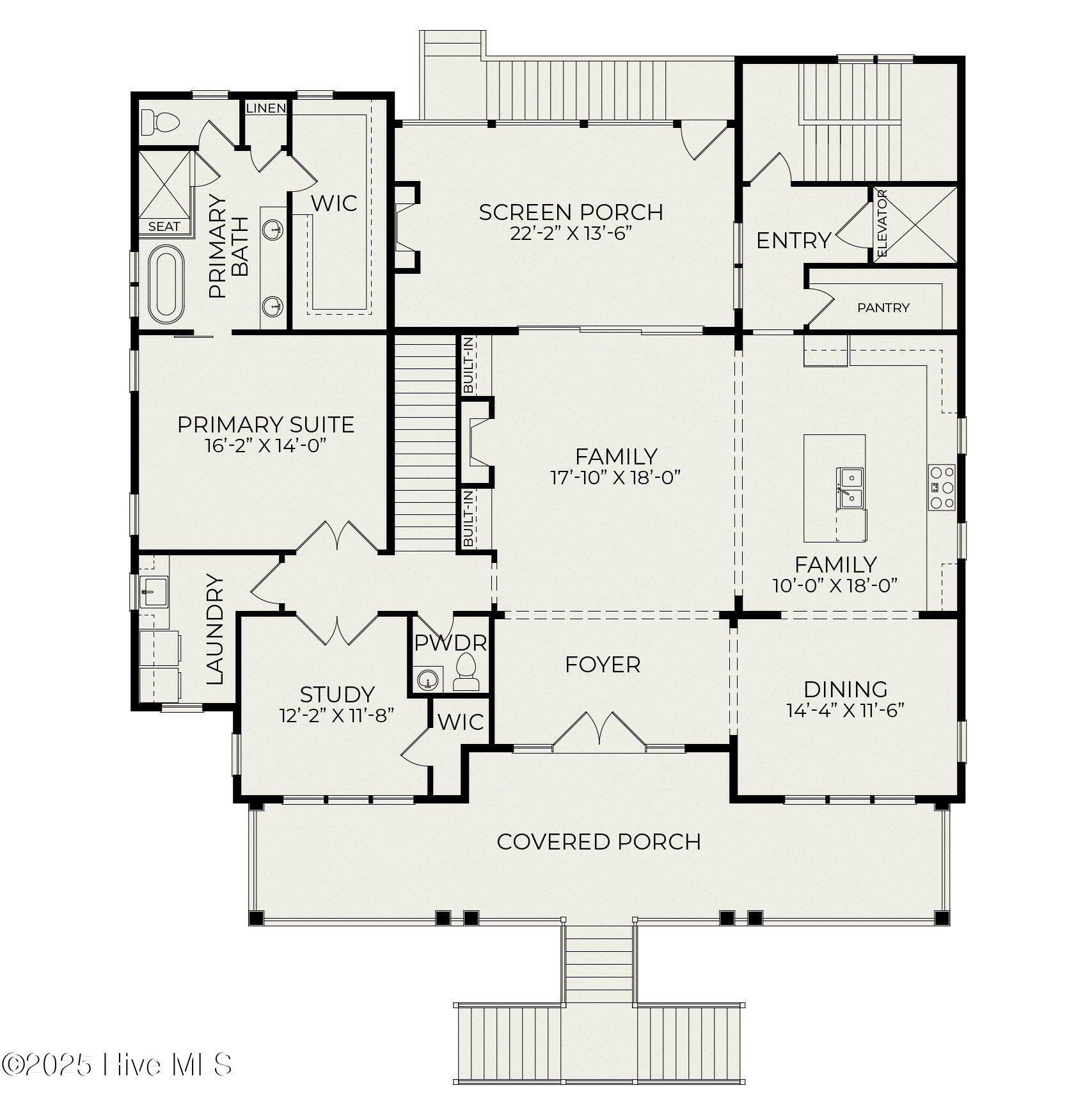 534 Sheldrake Court Beaufort, NC 28516 - Photo 35 of 36 First Floor Plan