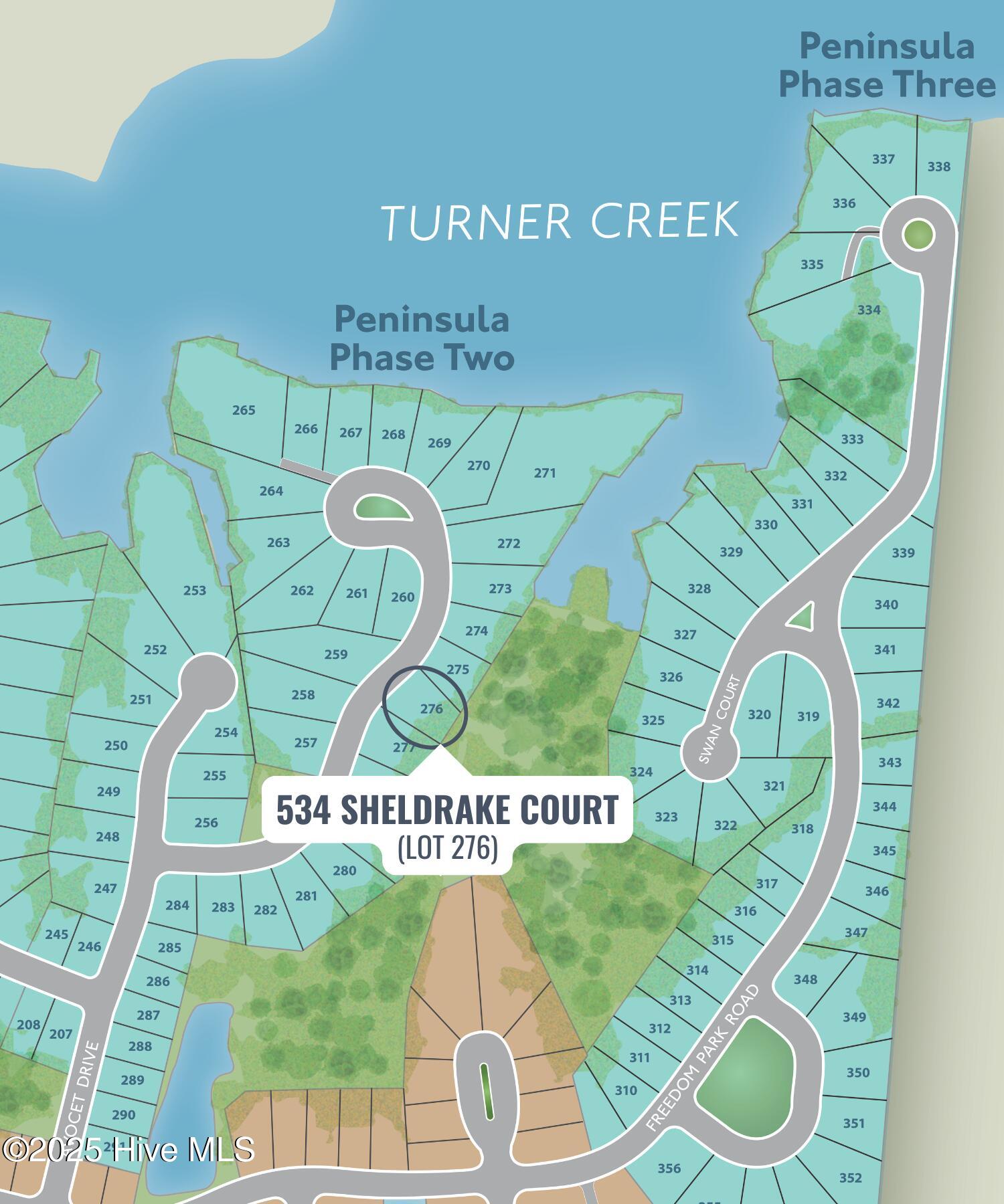 534 Sheldrake Court Beaufort, NC 28516 - Photo 27 of 36 Lot Location in Beau Coast
