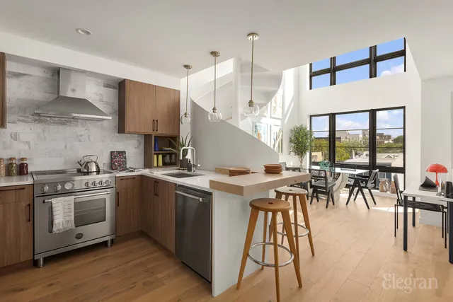 a living room filled with furniture
