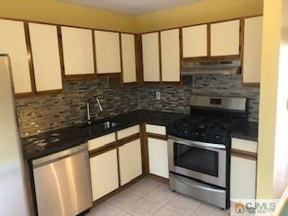 16 Renaissance Lane New Brunswick, NJ 08901 - Photo 2 of 18 a kitchen with stainless steel appliances a stove sink and cabinets