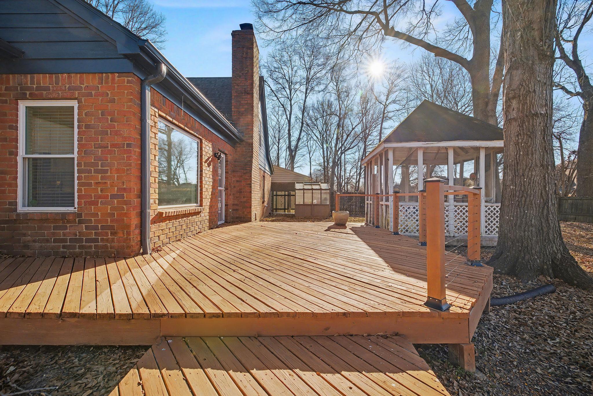 8431 Bazemore Road Cordova, TN 38018 - Photo 21 of 23 Wooden deck with a gazebo