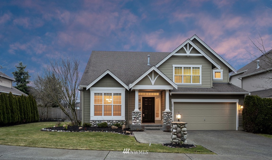 20717 35th Drive Southeast Bothell, WA 98021 - Photo 1 of 1 a front view of a house with a yard