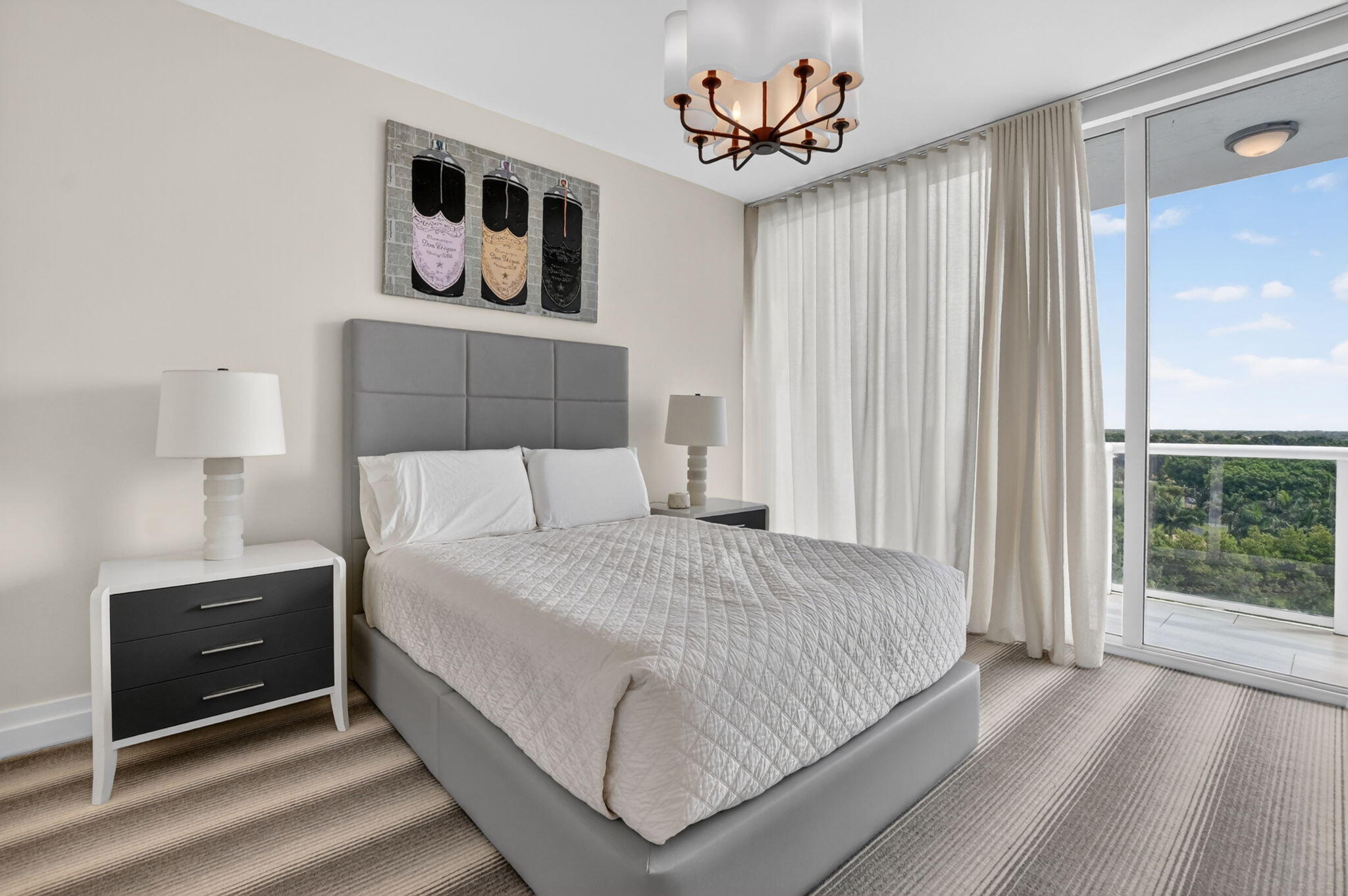 20155 Boca W Drive, Unit B701 Boca Raton, FL 33434 - Photo 26 of 78 a bedroom with a large bed and a window
