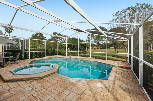 a view of a wrought iron gate