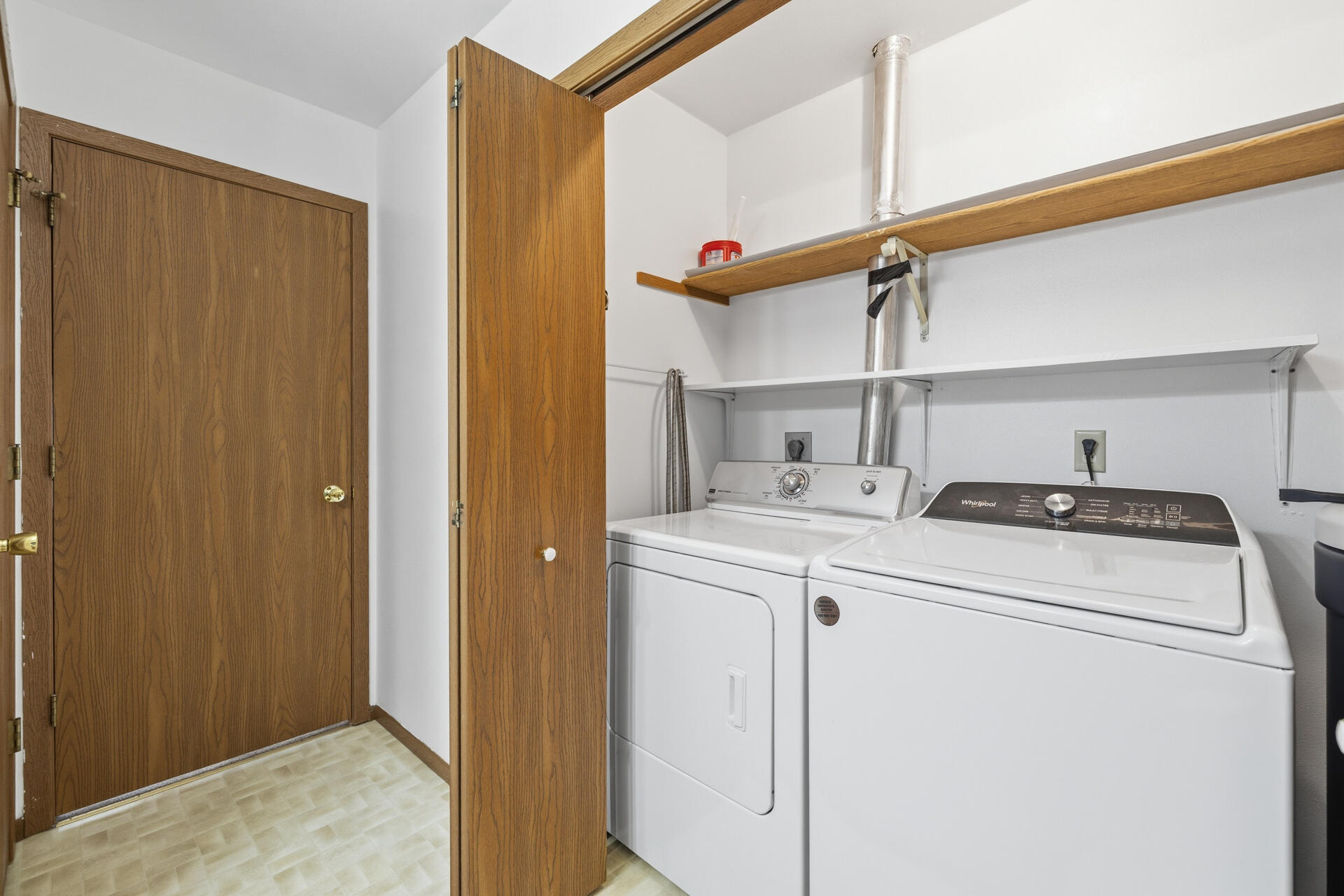 160 Maple Avenue South, Unit 6 Slinger, WI 53086 - Photo 12 of 17 In Unit Laundry