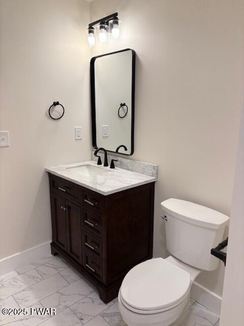 112 Ridge Drive Milford, PA 18337 - Photo 15 of 22 a bathroom with a toilet sink and mirror