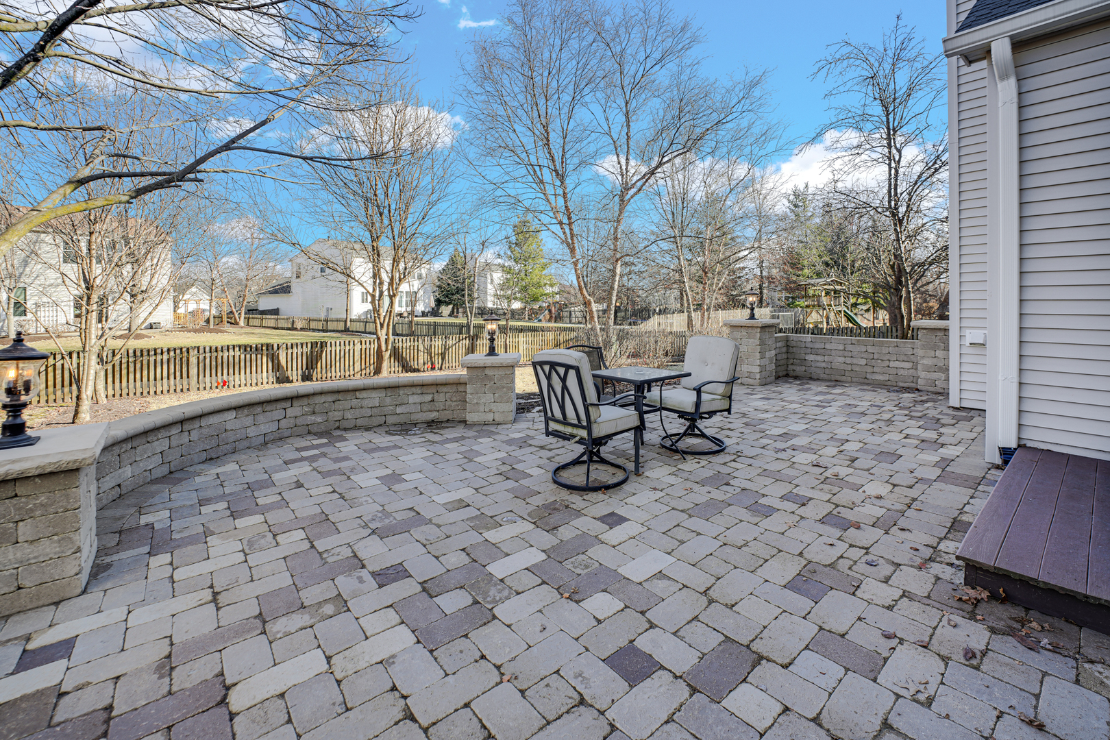 136 Lilac Street Bolingbrook, IL 60490 - Photo 27 of 30 a view of house with backyard and sitting area
