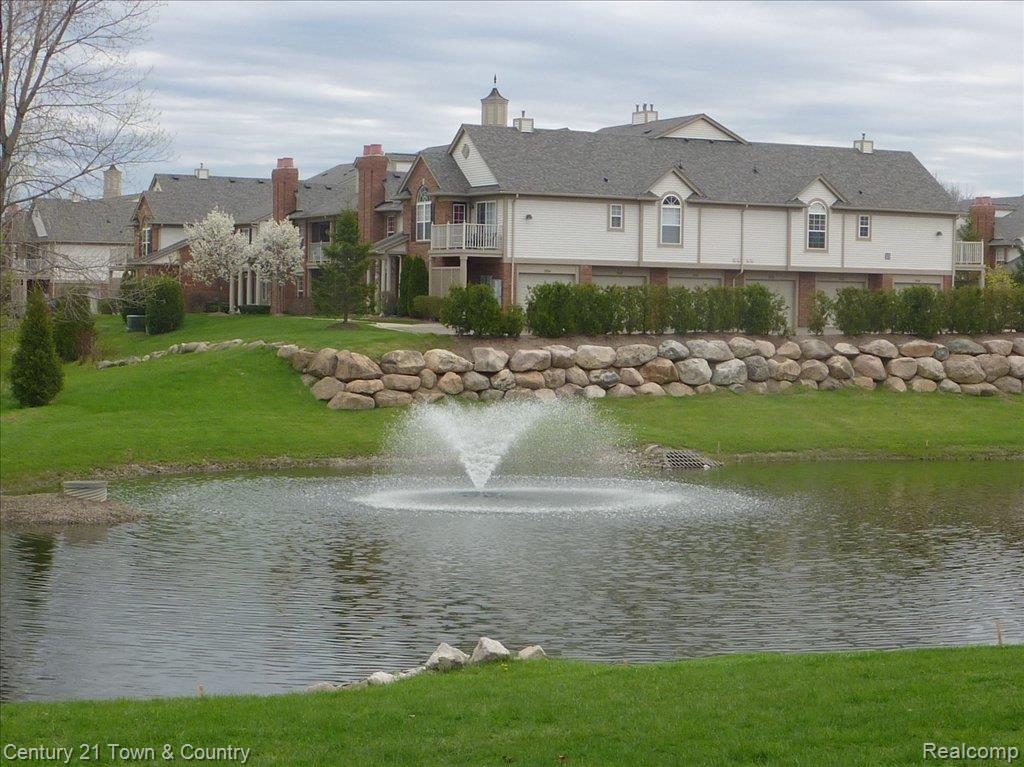 3608 Tremonte Circle Rochester, MI 48306 - Photo 16 of 21 Waterfall on Grounds