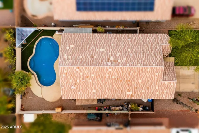 a view of sitting area in front of a house