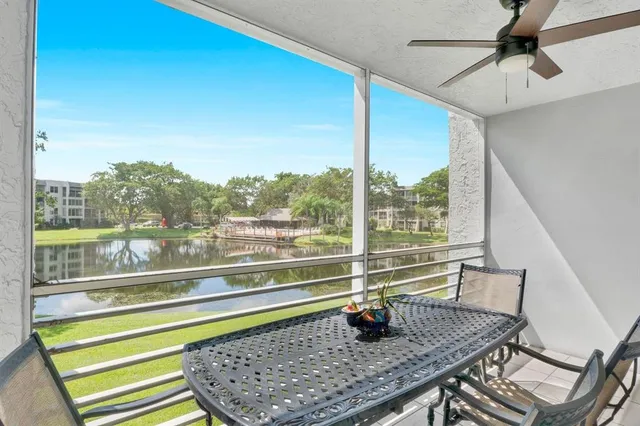 a room with a large window