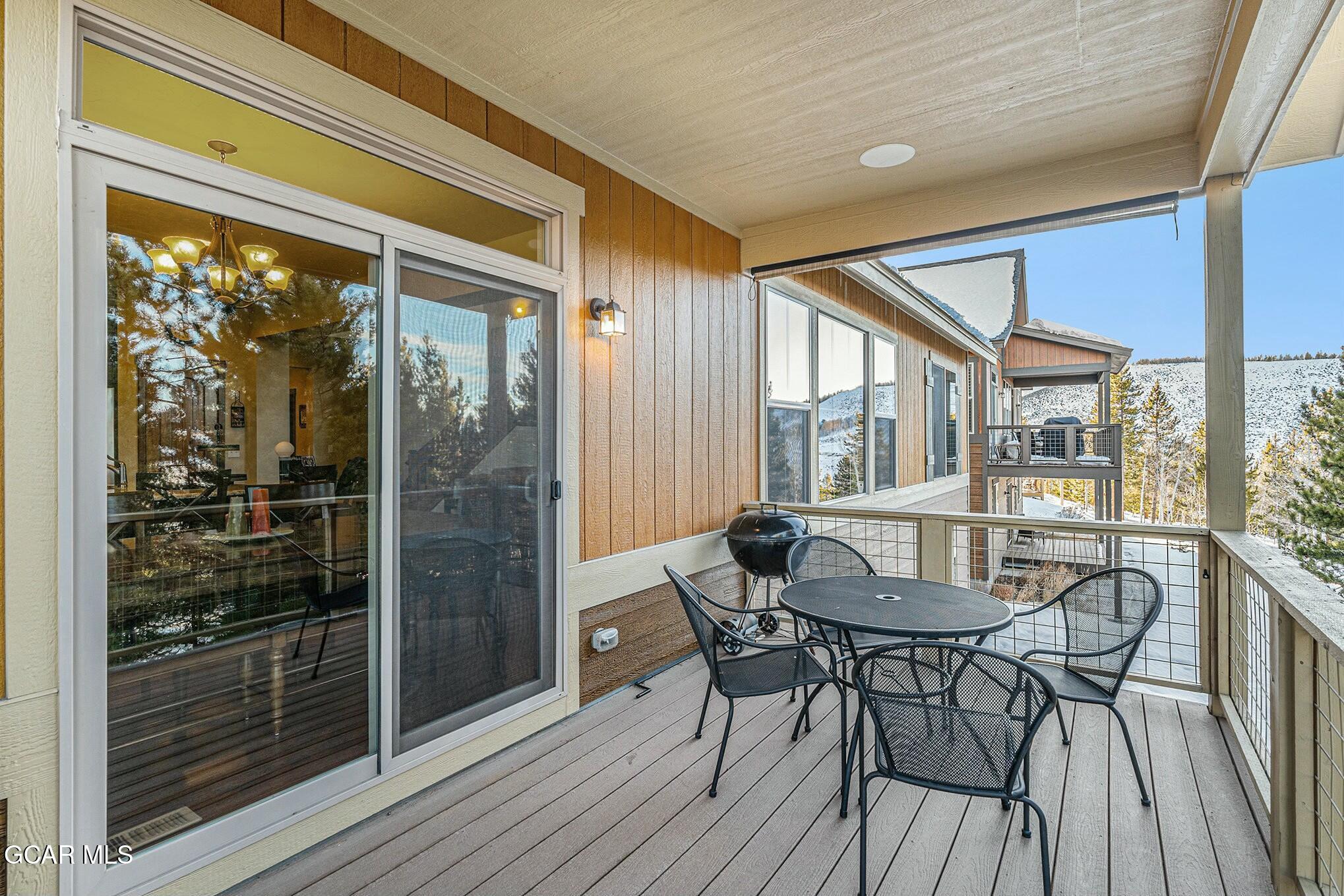 160 First Track Lane Granby, CO 80446 - Photo 26 of 27 a view of a dining room with furniture and window