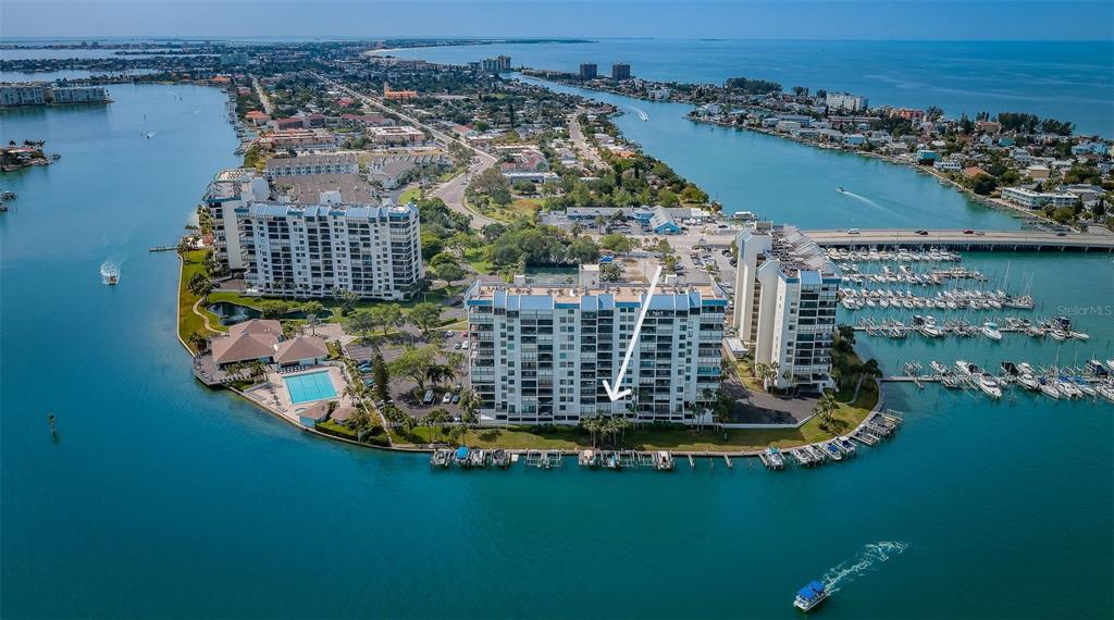 9495 Blind Pass Road, Unit 205 St. Pete Beach, FL 33706 - Photo 67 of 71 a view of a balcony with lake view