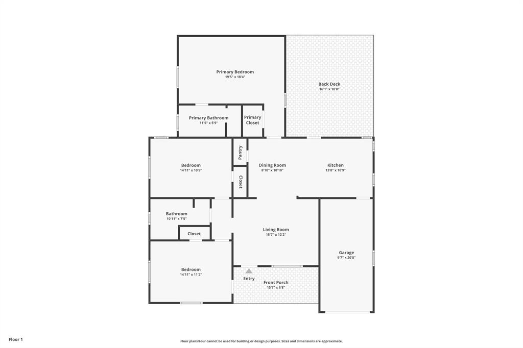 1331 Michigan Avenue Dallas, TX 75216 - Photo 40 of 40 a picture of a floor plan