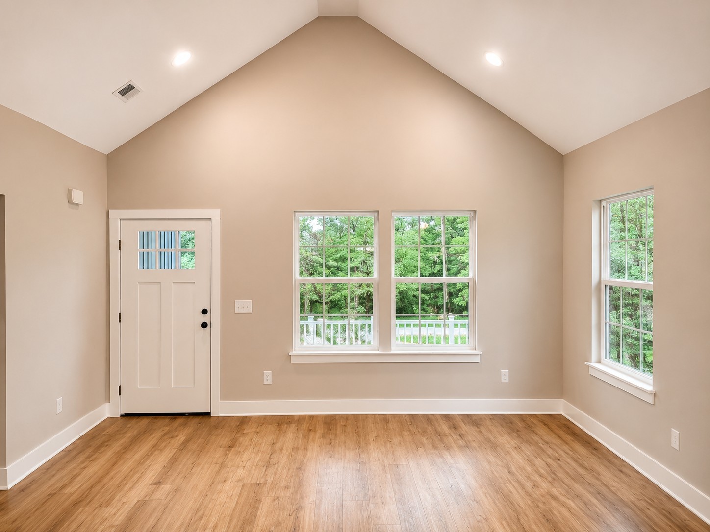 4603 Chapel Hill Road Southside, TN 37171 - Photo 14 of 26 a view of an empty room with wooden floor and a window