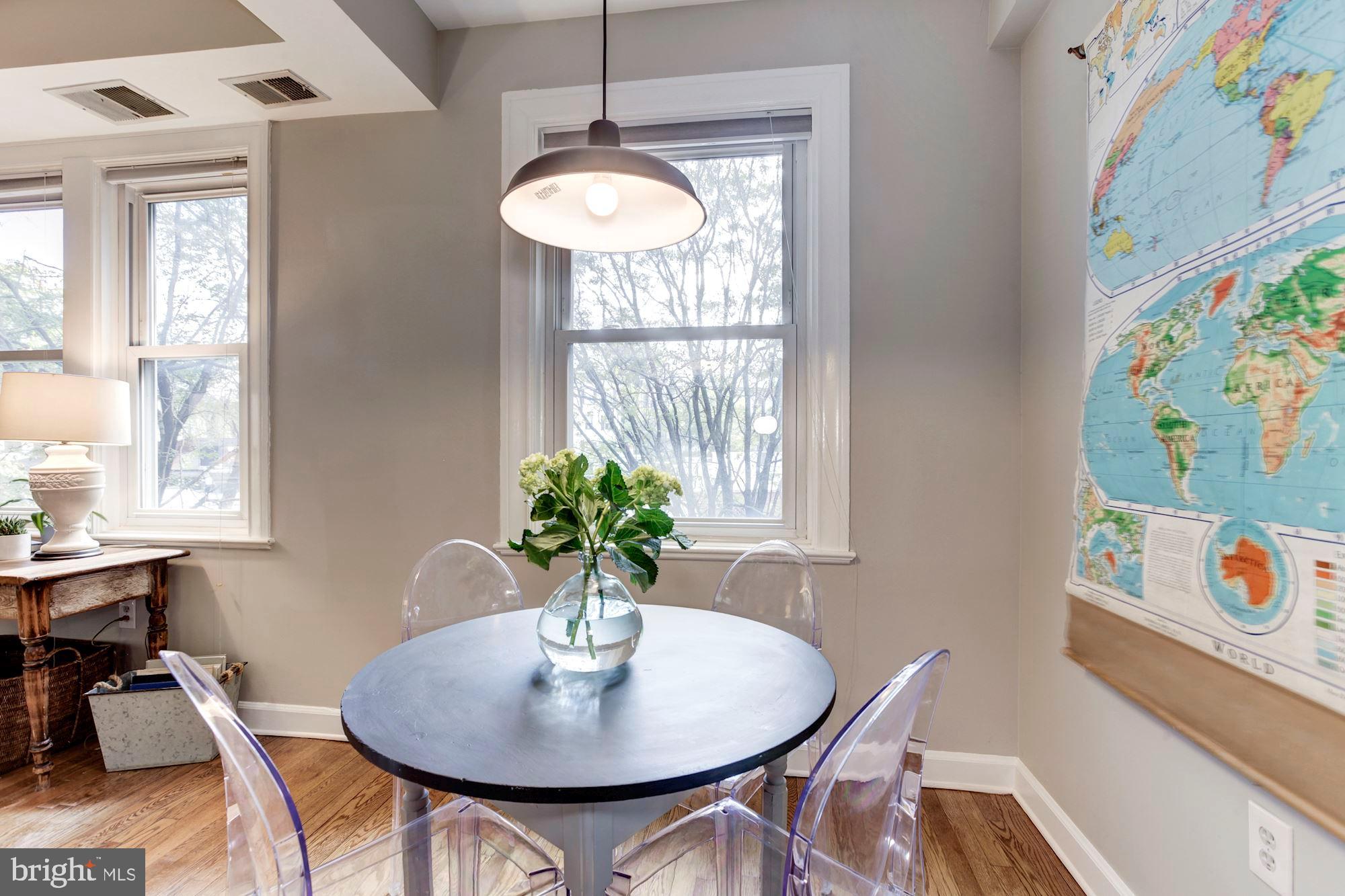 1615 Kenyon Street Northwest, Unit 38 Washington, DC 20010 - Photo 10 of 20 Dining room with its own window!