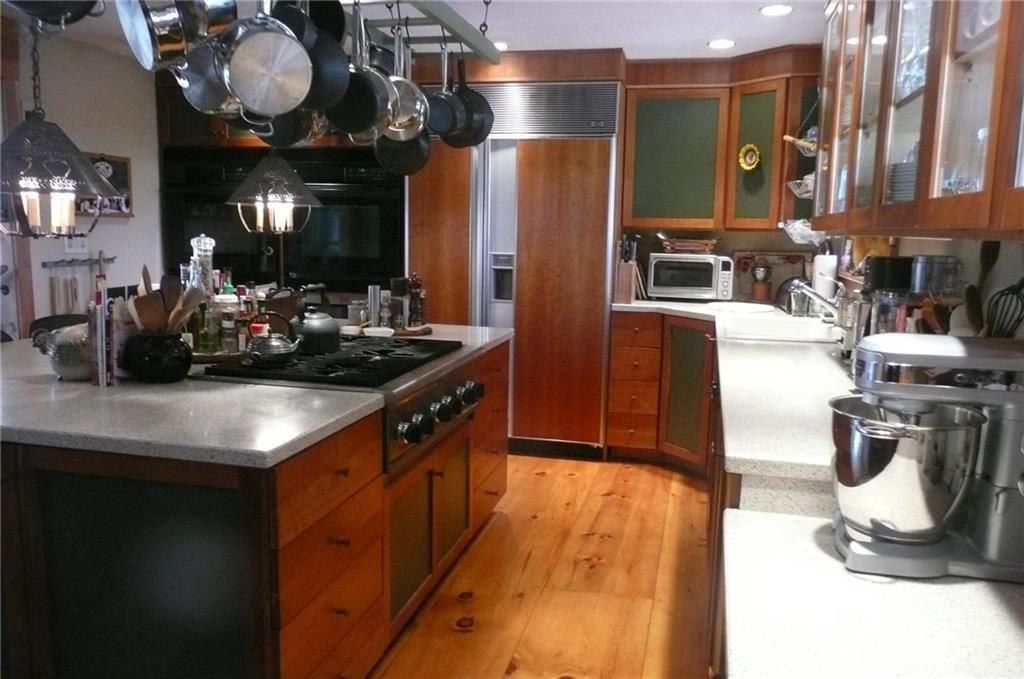 14 Fox Run Farm Road Bradford, ME 04410 - Photo 10 of 33 Different view of kitchen showing island