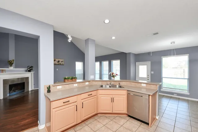 a view of empty room