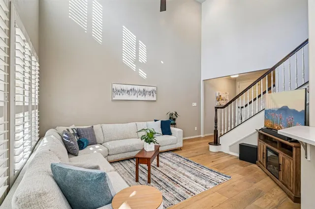 a kitchen with a sink stove and microwave