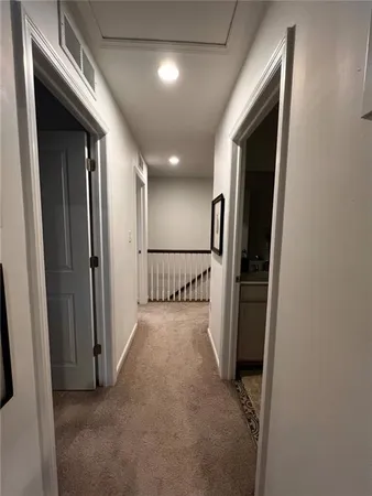 a view of a hallway