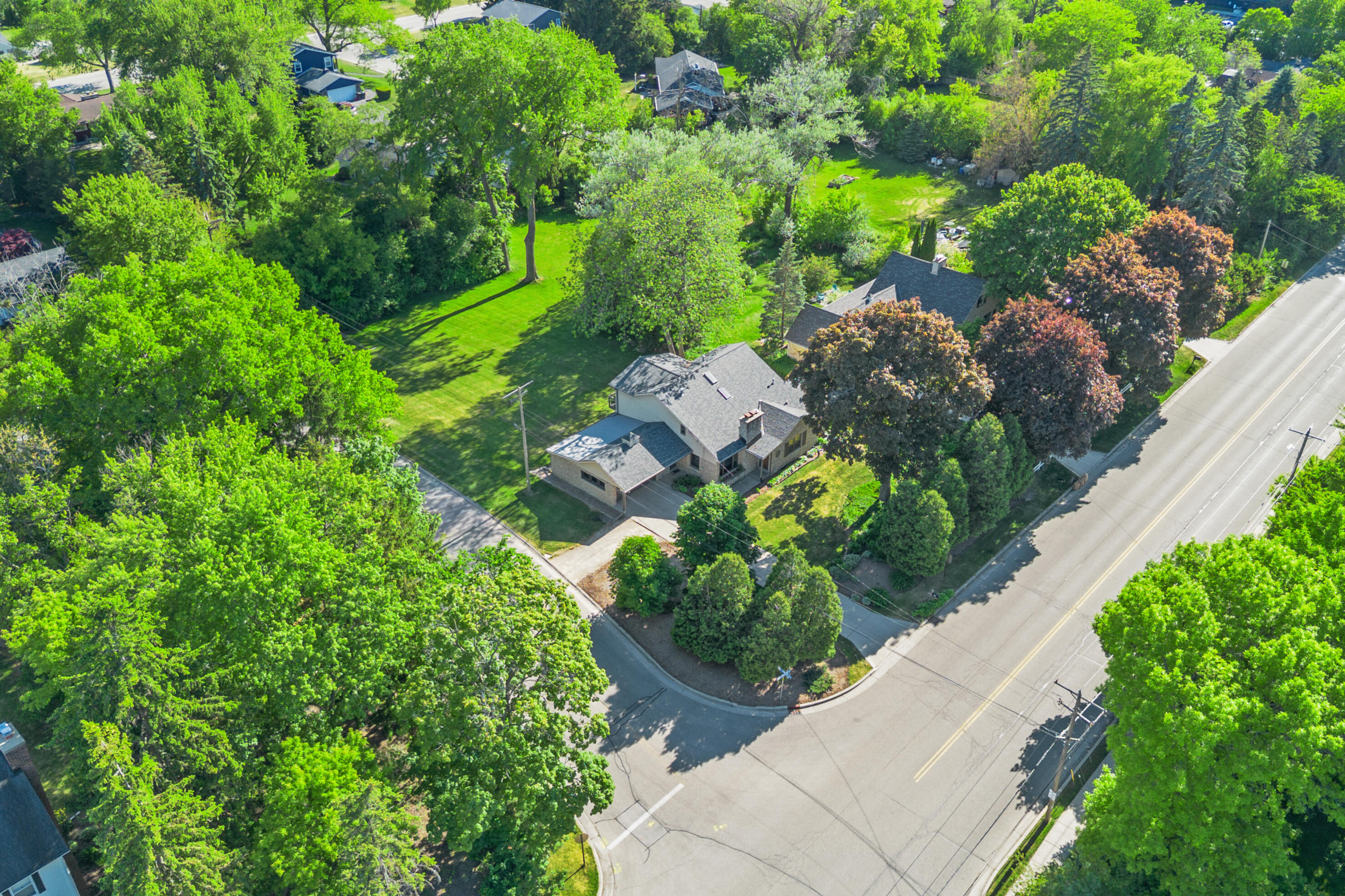 115 West Green Tree Road Glendale, WI 53217 - Photo 55 of 56 Aerial Drone Picture