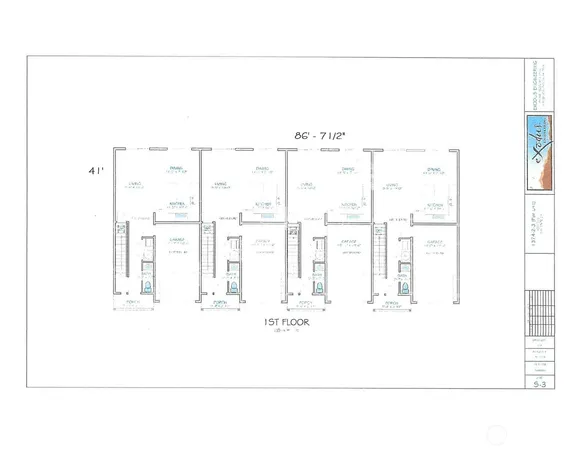 a black and white photo of a room