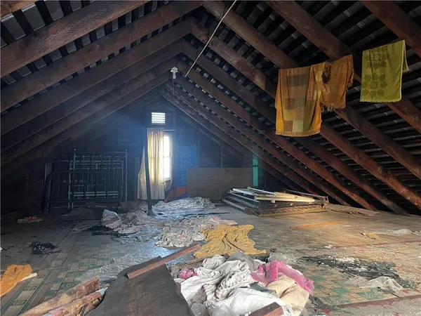 a view of a backyard of a house