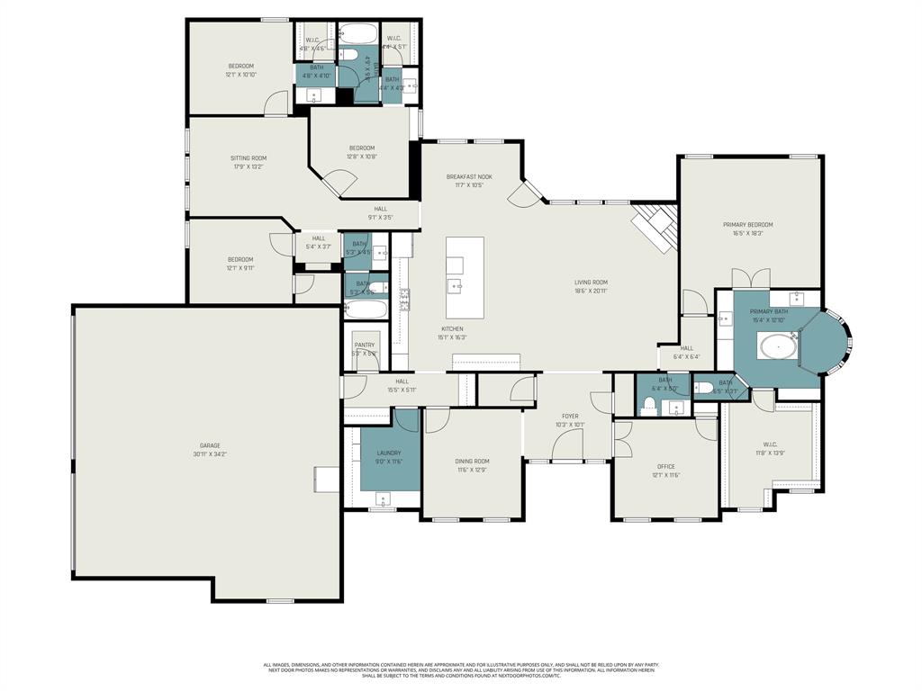 415 Silver Spur Trail Rockwall, TX 75032 - Photo 40 of 40 a picture of a floor plan