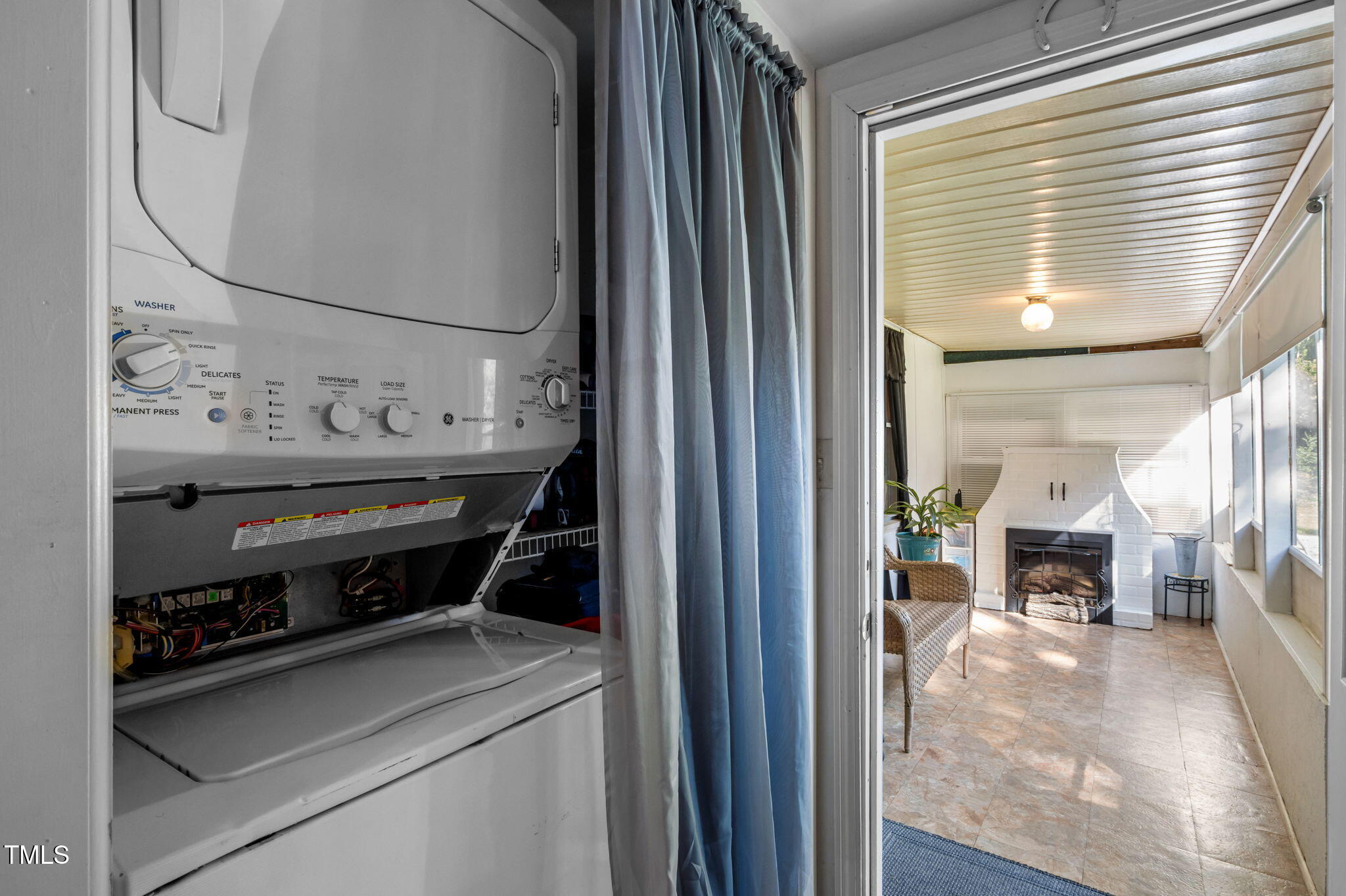 122 Old Surl Road Roxboro, NC 27574 - Photo 13 of 35 a view of washer and dryer in a room