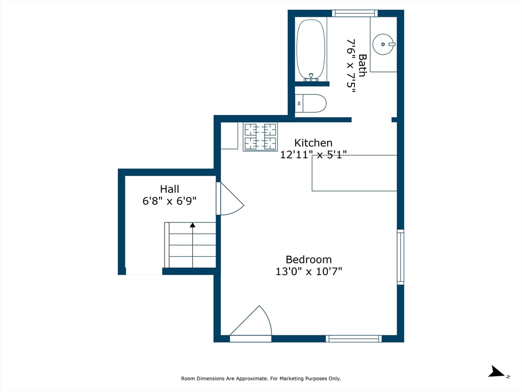 6 Prospect Street Merrimac, MA 01860 - Photo 36 of 40 a picture of a book and a bed