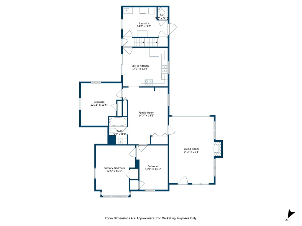 6 Prospect Street Merrimac, MA 01860 - Photo 39 of 40 a picture of floor plan