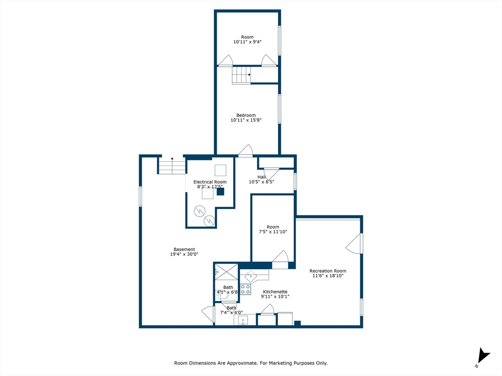 6 Prospect Street Merrimac, MA 01860 - Photo 40 of 40 a picture of floor plan