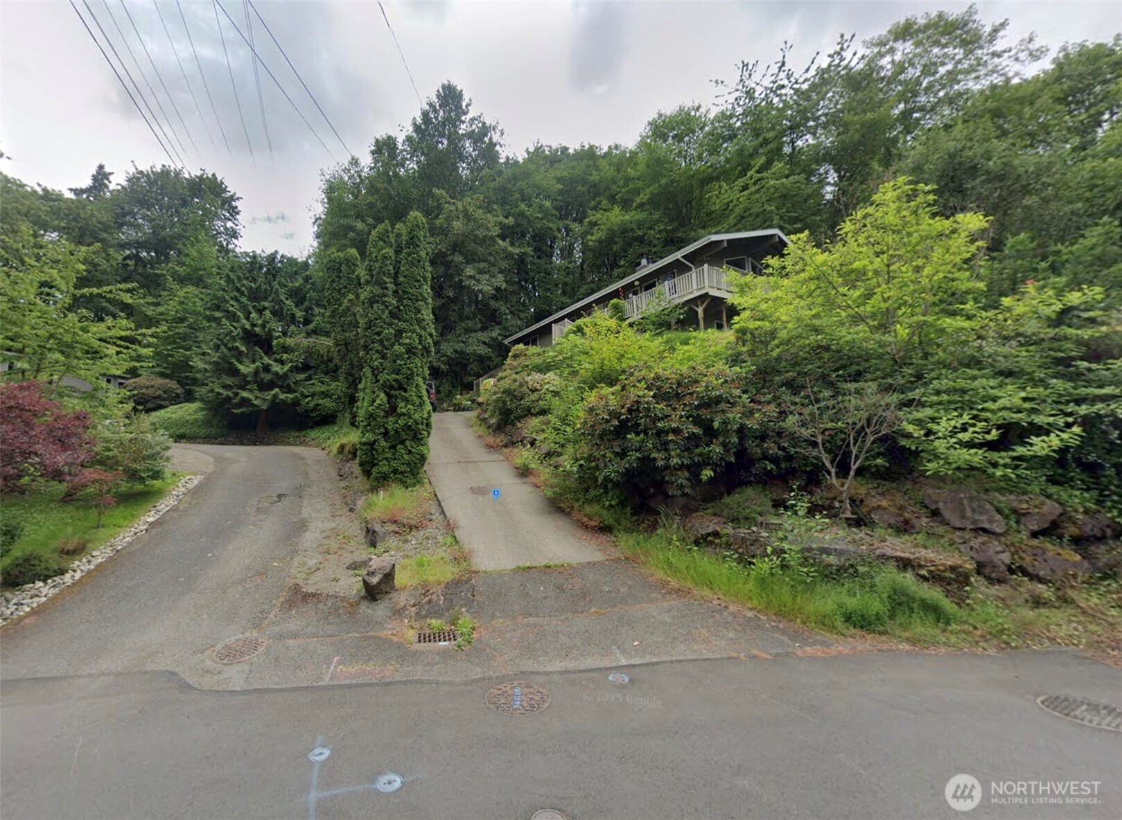 a view of a street view