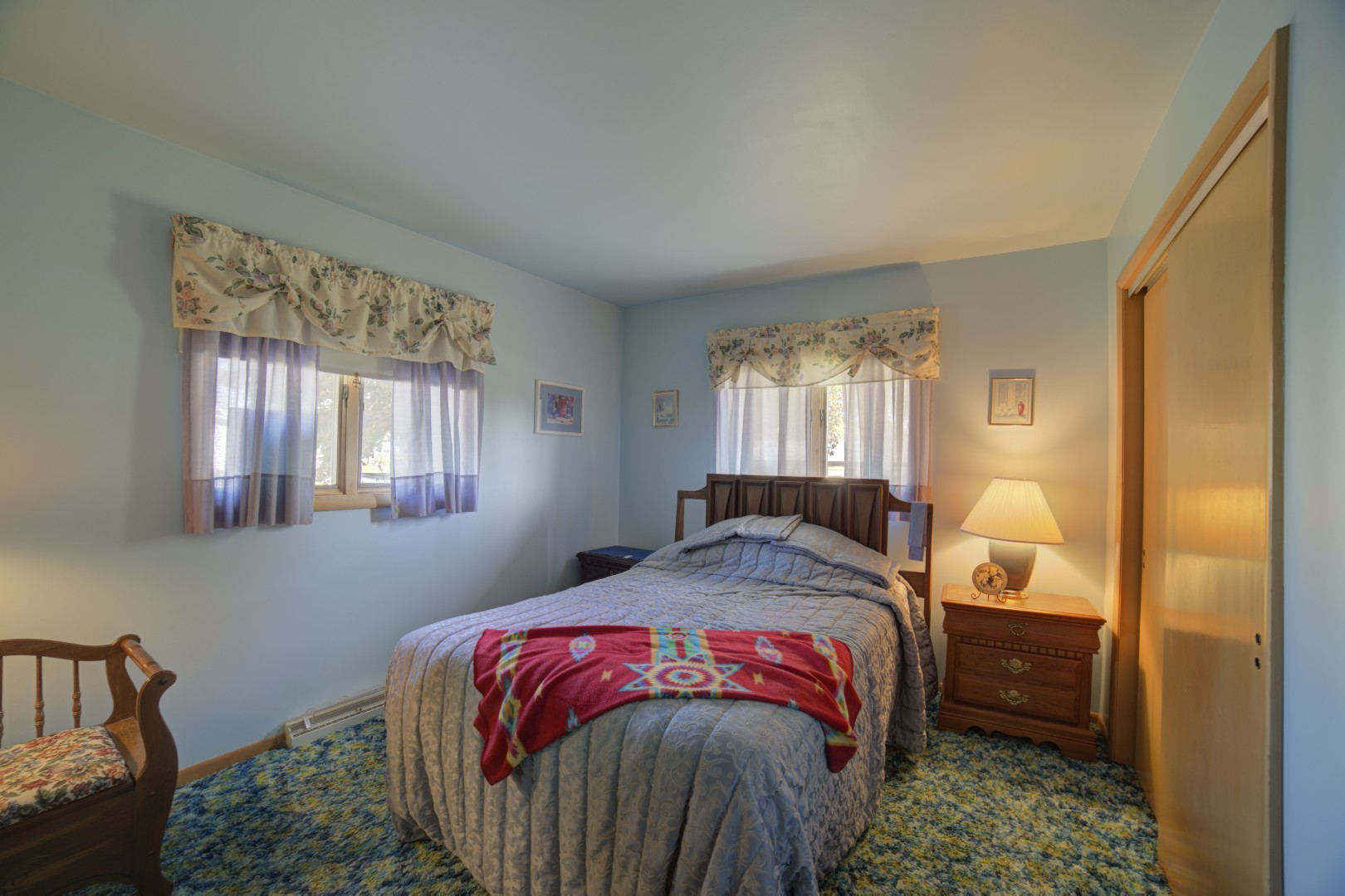 405 Deitrick Street Donovan, IL 60931 - Photo 18 of 29 a bedroom with a bed and window