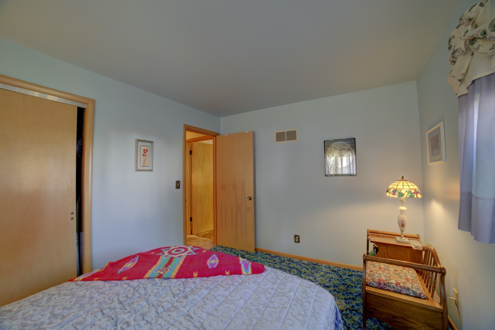 405 Deitrick Street Donovan, IL 60931 - Photo 19 of 29 a bedroom with a bed and a window