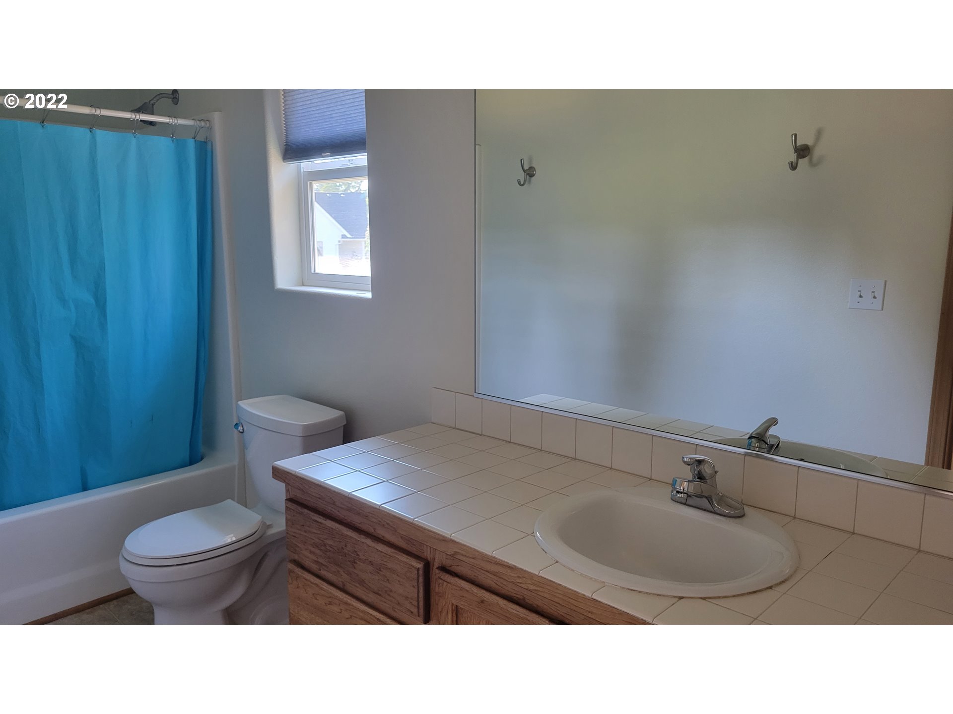 816 Southeast Darrow Road Estacada, OR 97023 - Photo 21 of 29 a bathroom with a sink toilet and a mirror