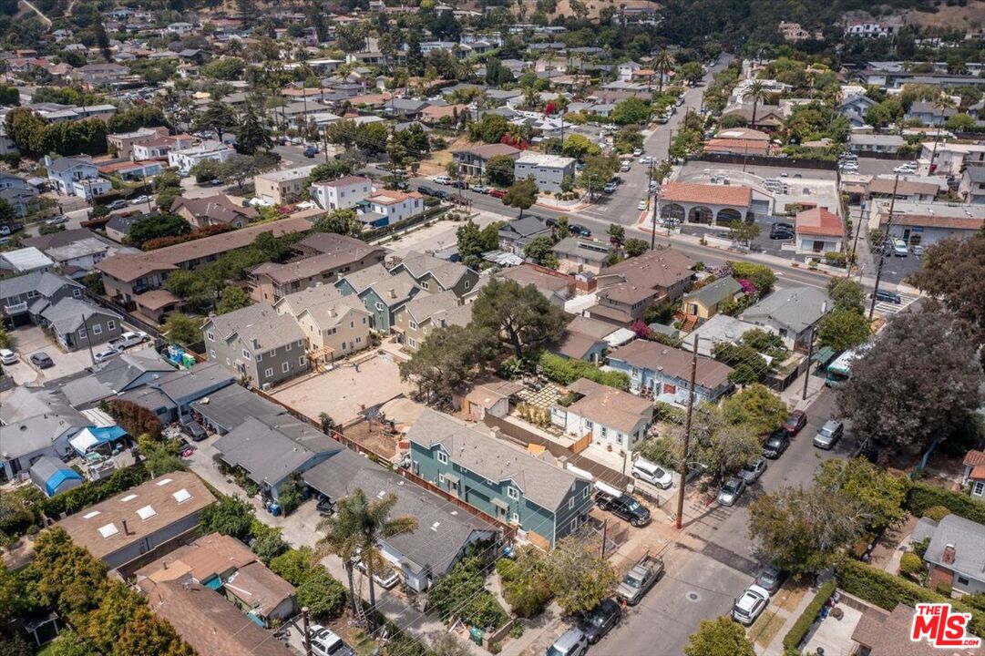 1317 Punta Gorda Street, Unit 12 Santa Barbara, CA 93103 - Photo 46 of 70 an aerial view of residential houses with outdoor space