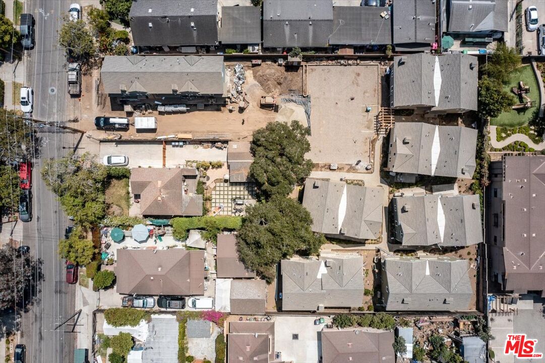 1317 Punta Gorda Street, Unit 12 Santa Barbara, CA 93103 - Photo 63 of 70 an aerial view of residential houses with outdoor space