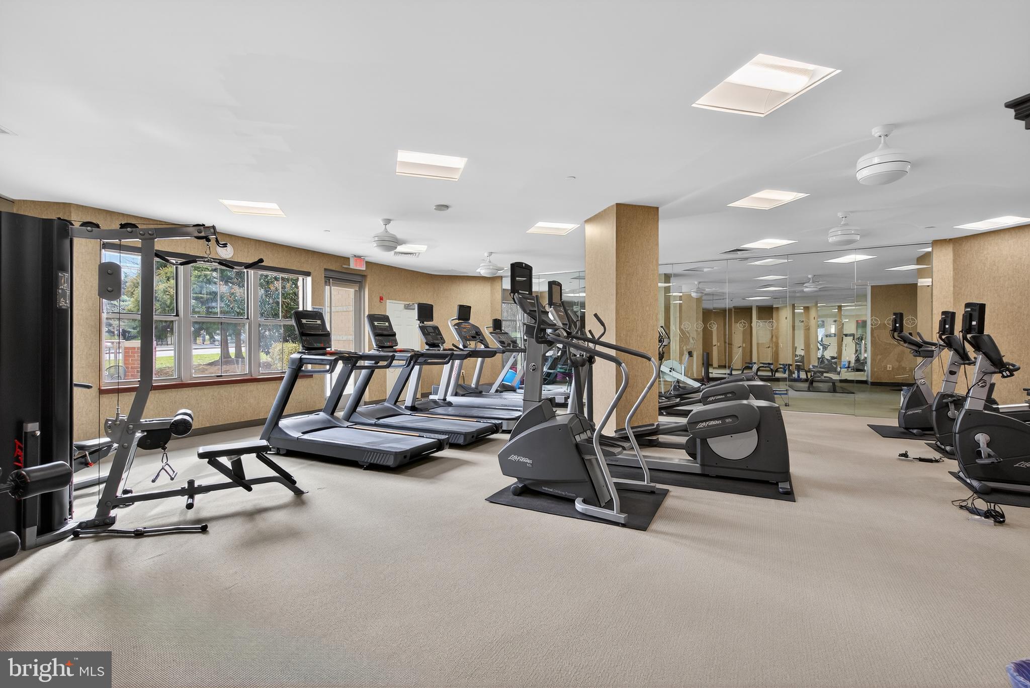 11800 Sunset Hills Road, Unit 608 Reston, VA 20190 - Photo 39 of 40 a view of a room with gym equipment