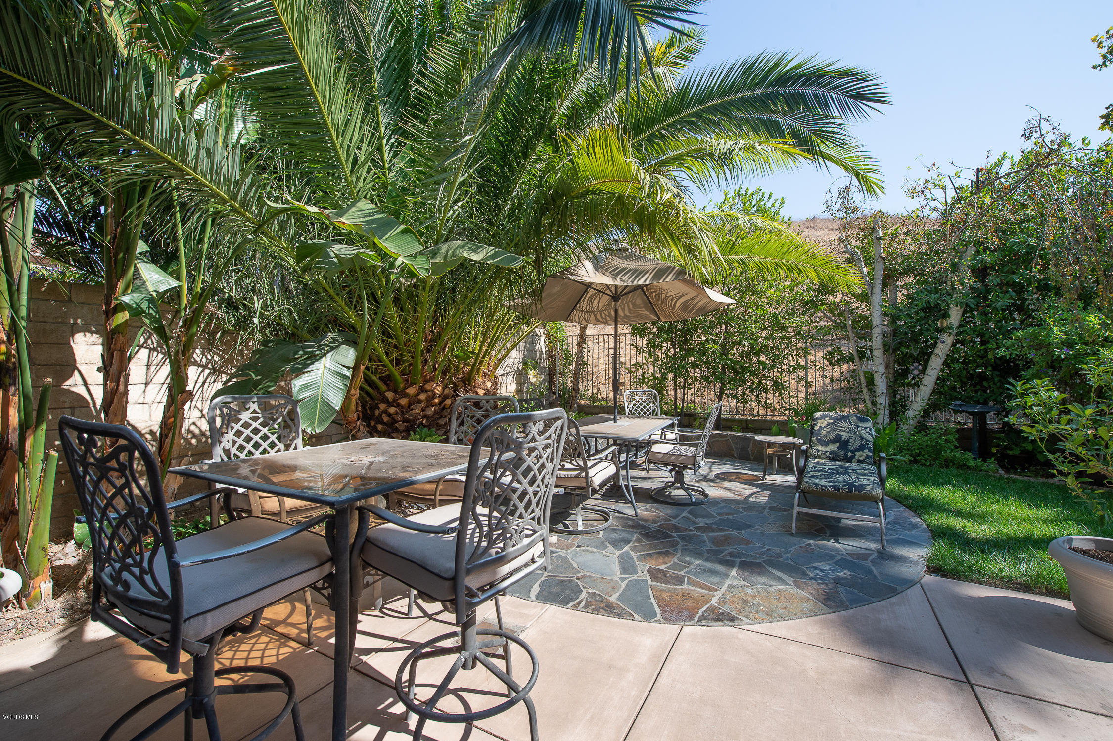 7354 Griffith Lane Moorpark, CA 93021 - Photo 45 of 53 a view of a backyard with sitting area