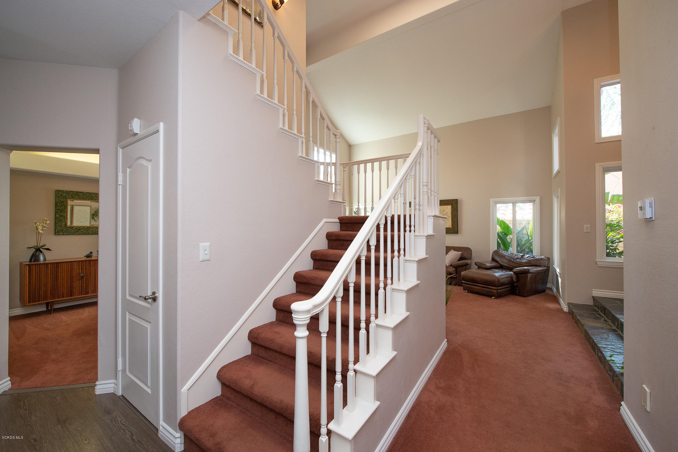 7354 Griffith Lane Moorpark, CA 93021 - Photo 9 of 53 a view of entryway and hall with wooden floor