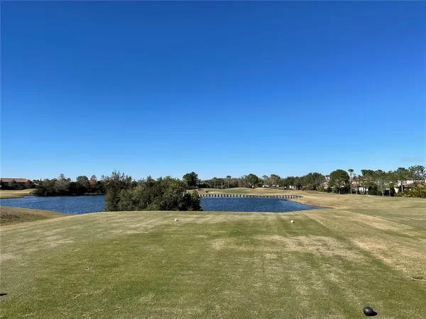 a view of lake and city