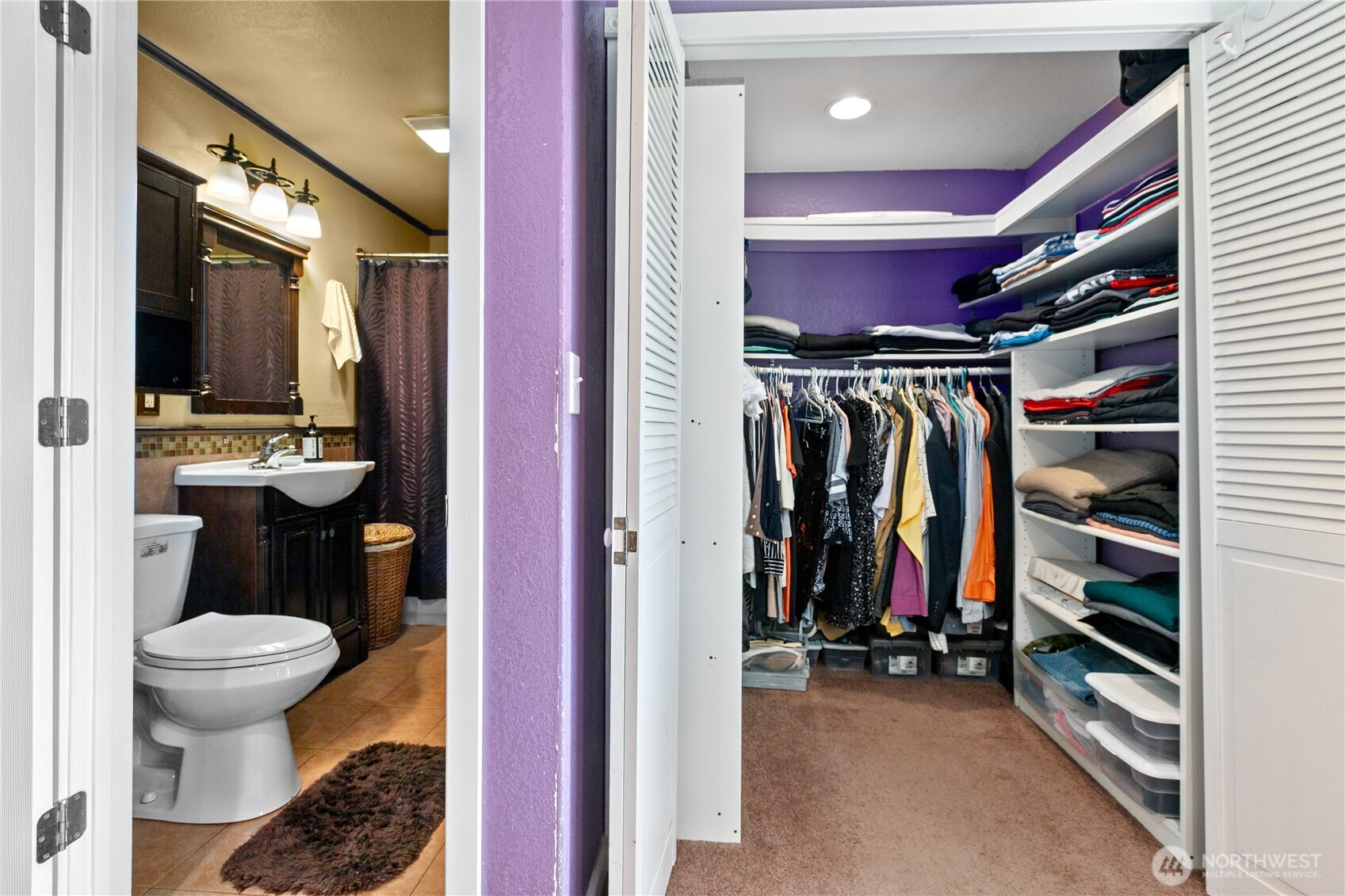 22731 Prairie Road Sedro-Woolley, WA 98284 - Photo 22 of 37 a view of walk in closet with clothes and shoes
