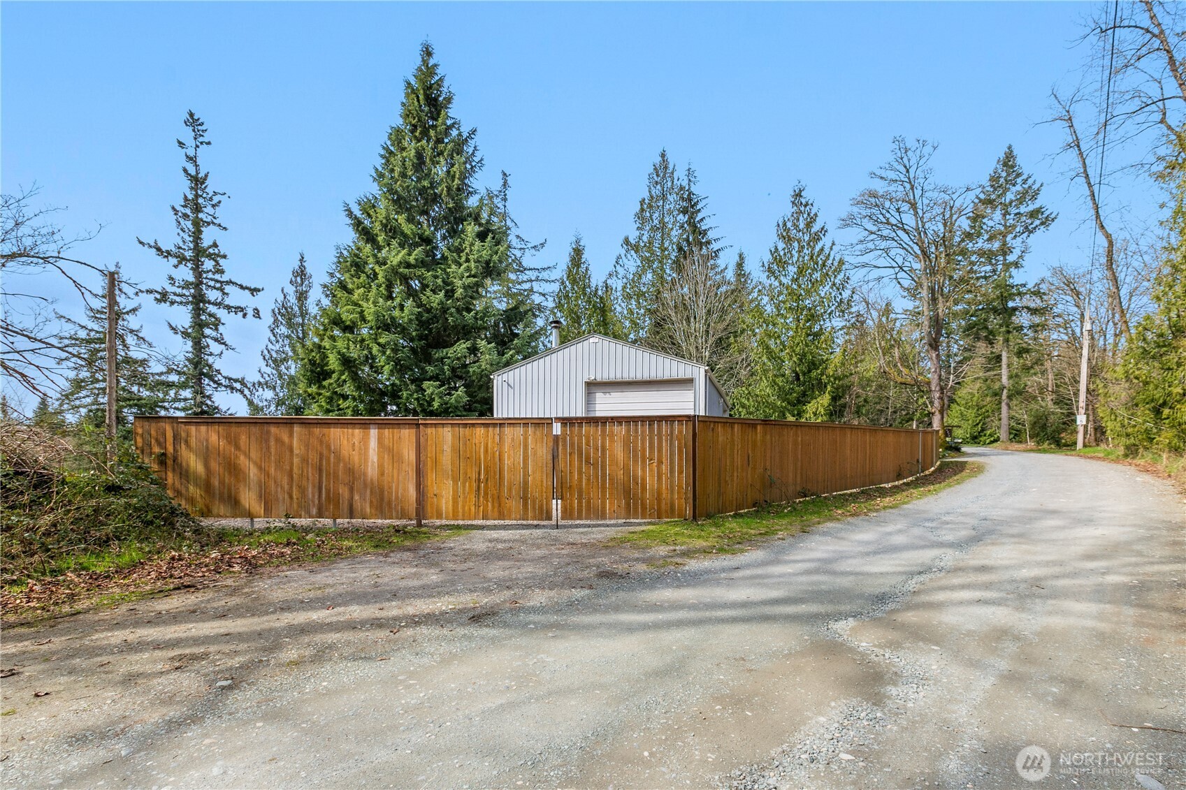22731 Prairie Road Sedro-Woolley, WA 98284 - Photo 33 of 37 a view of wooden fence next to a yard