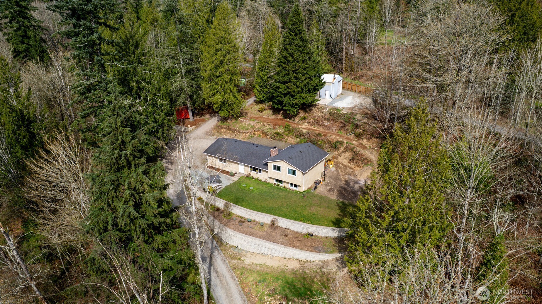 22731 Prairie Road Sedro-Woolley, WA 98284 - Photo 35 of 37 view of a house with a yard